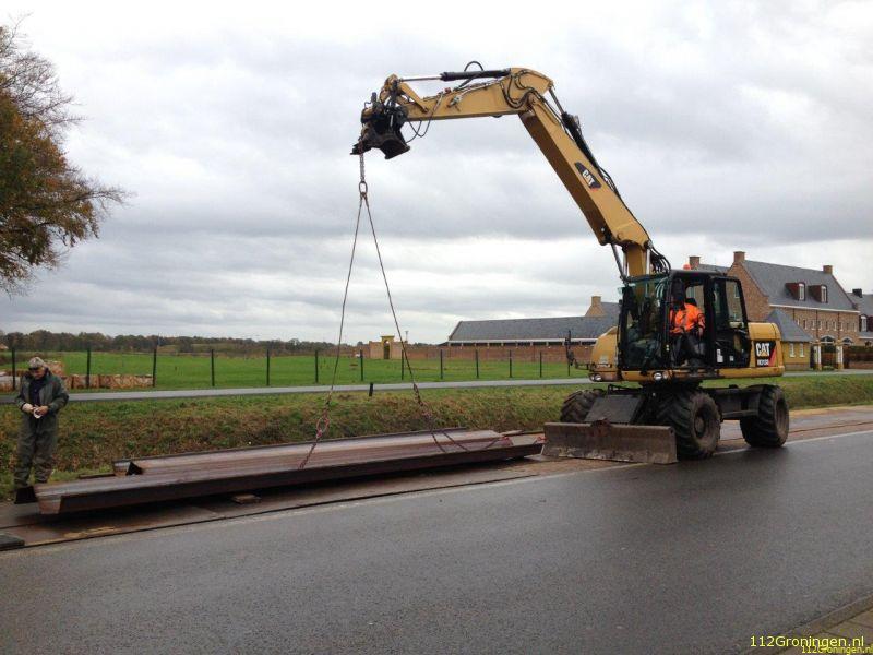 Nieuwe beschoeiing bij Leekster Hoofddiep 112Groningen, Actueel
