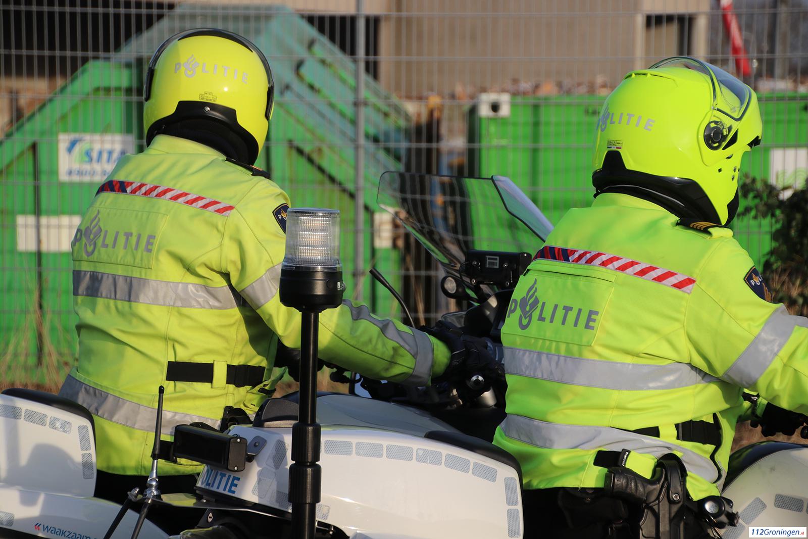 Scooterboys doen stoer tegen politie na frontale aanrijding Aalborgweg.