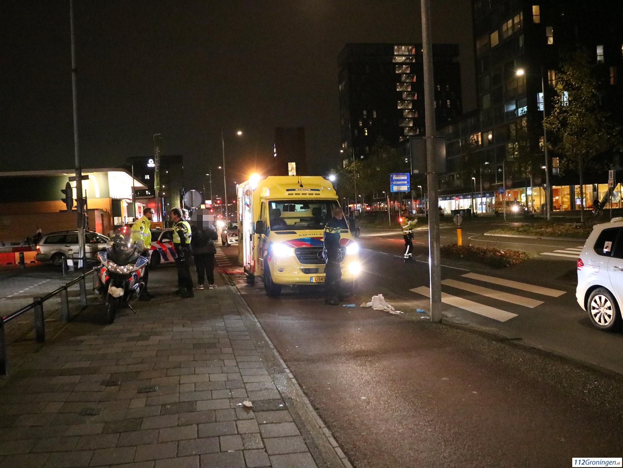 Voetganger aangereden op Sontweg in Groningen.