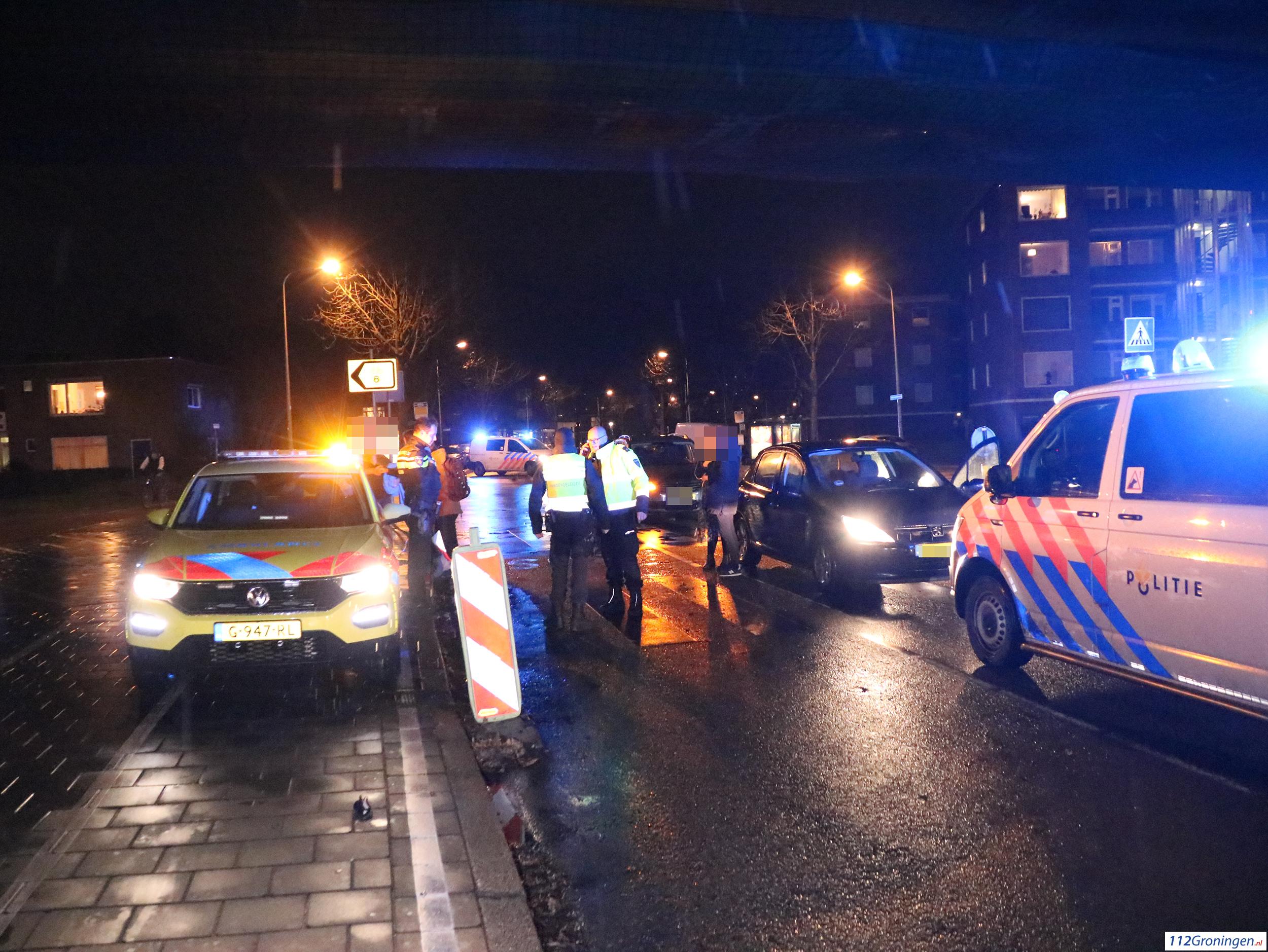 Voetganger aangereden op Paterswoldseweg in Groningen.