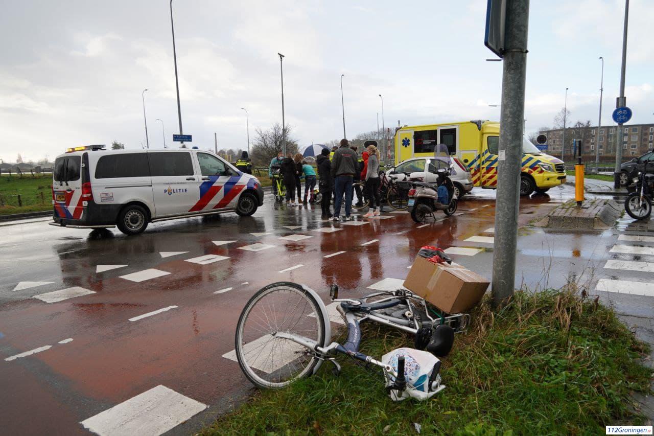 Vrouw lichtgewond na ongeval bij de Oostersluis.