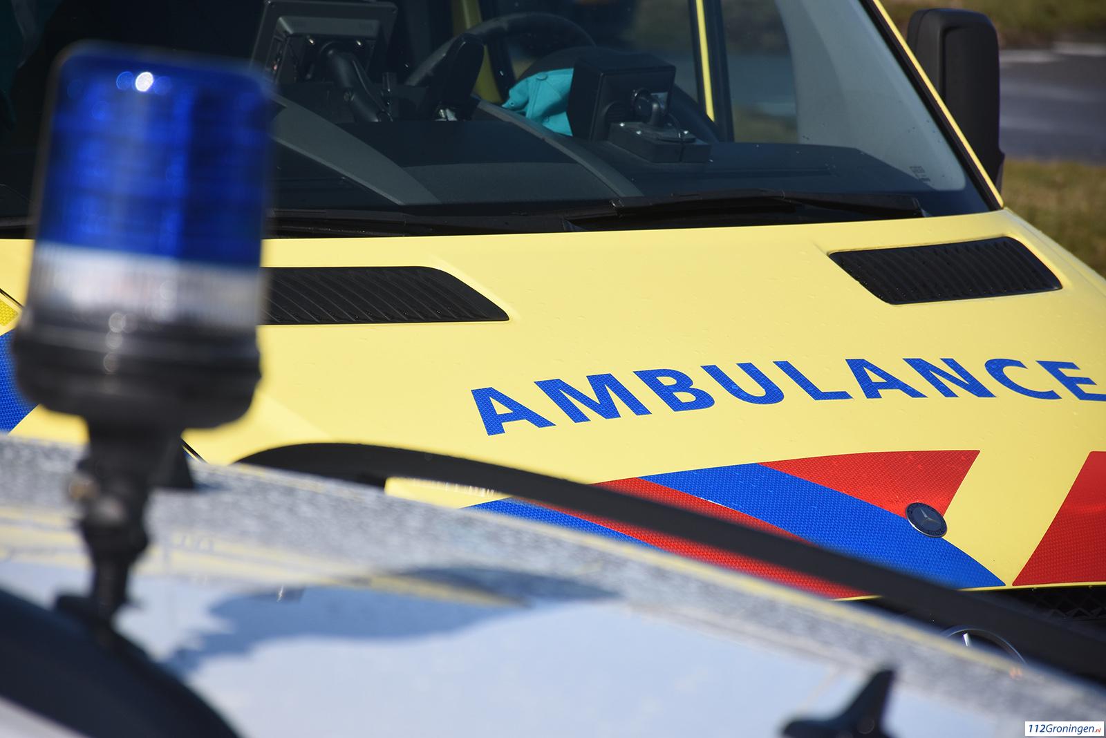 Man uit het Westerkwartier ernstig gewond na botsing met auto.