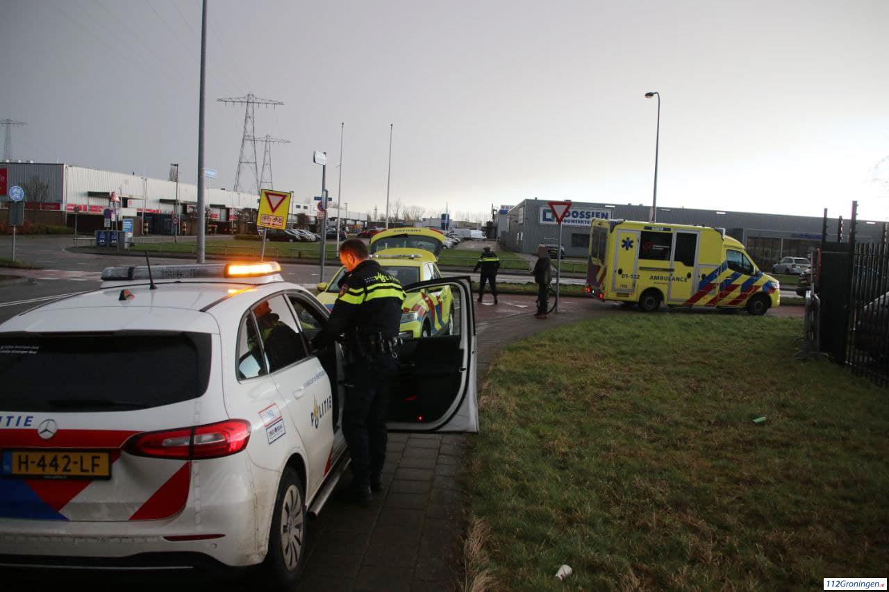 Fietser raakt gewond bij ongeval op Bornholmstraat in Groningen.