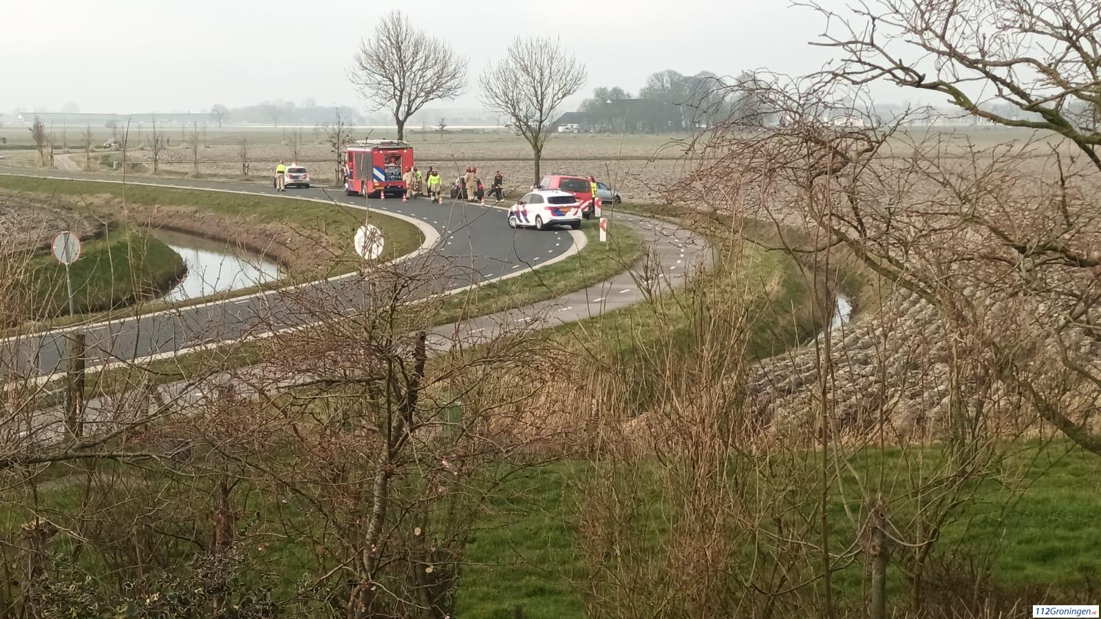 Ongeval letsel Stedumerweg/ N996 bij Loppersum.