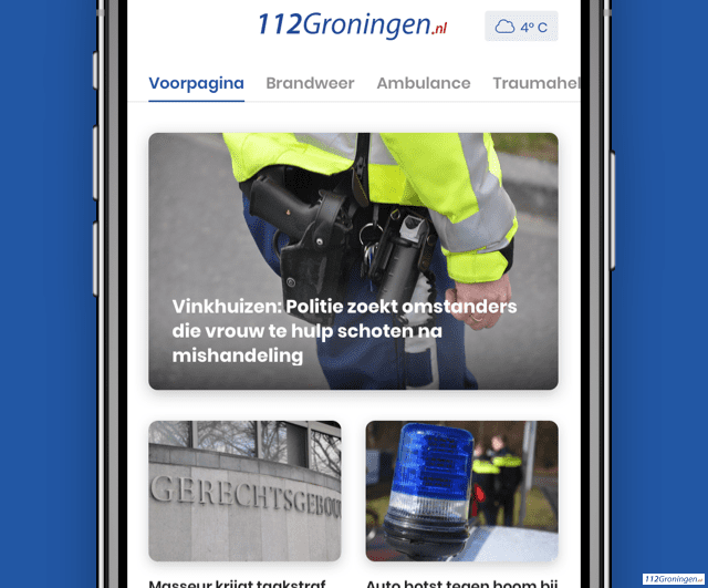 Download nu de 112Groningen app in de Play Store! Download nu de 112Groningen app in de Play Store!