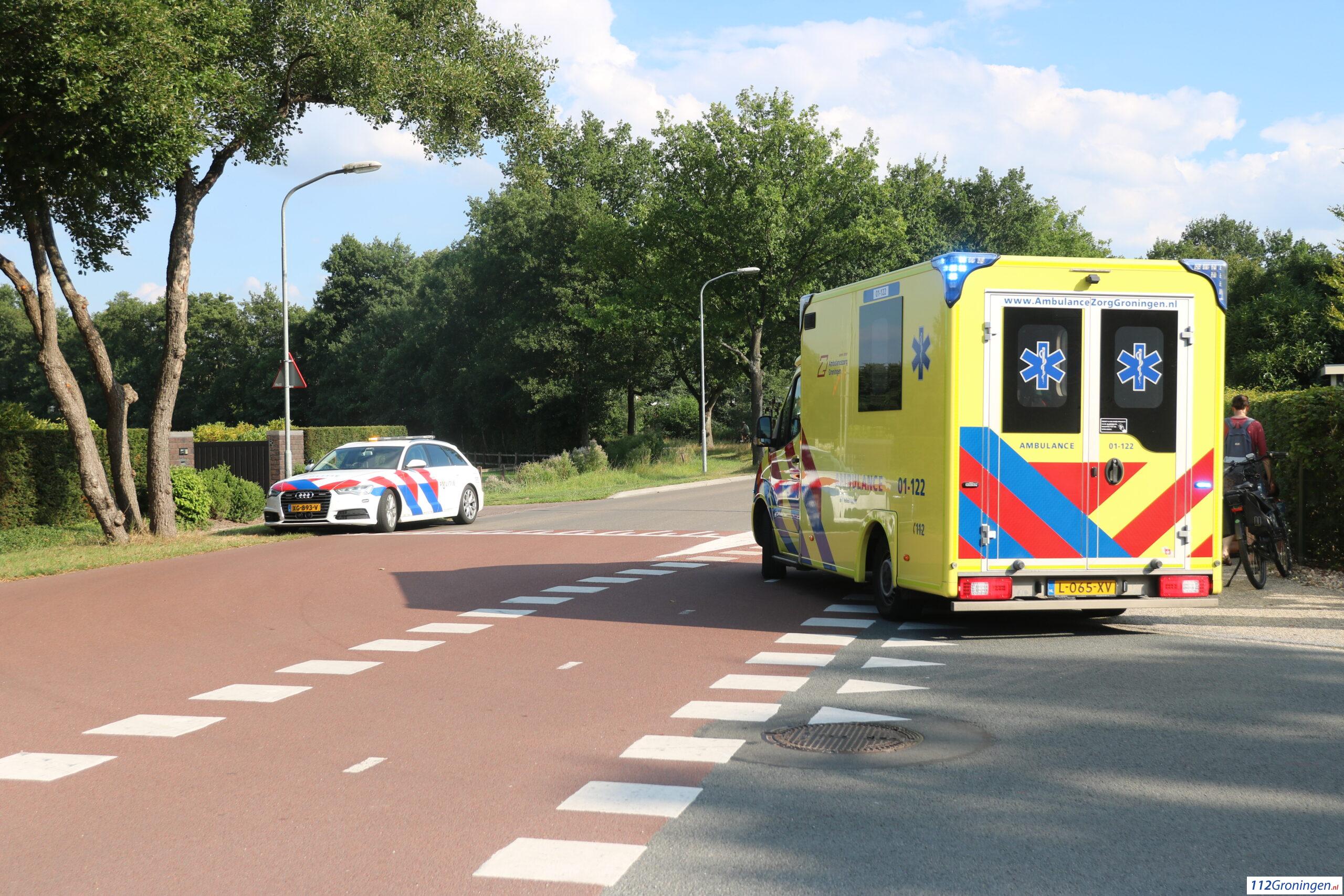Ongeval tussen twee fietsers op de Kerklaan in Haren.