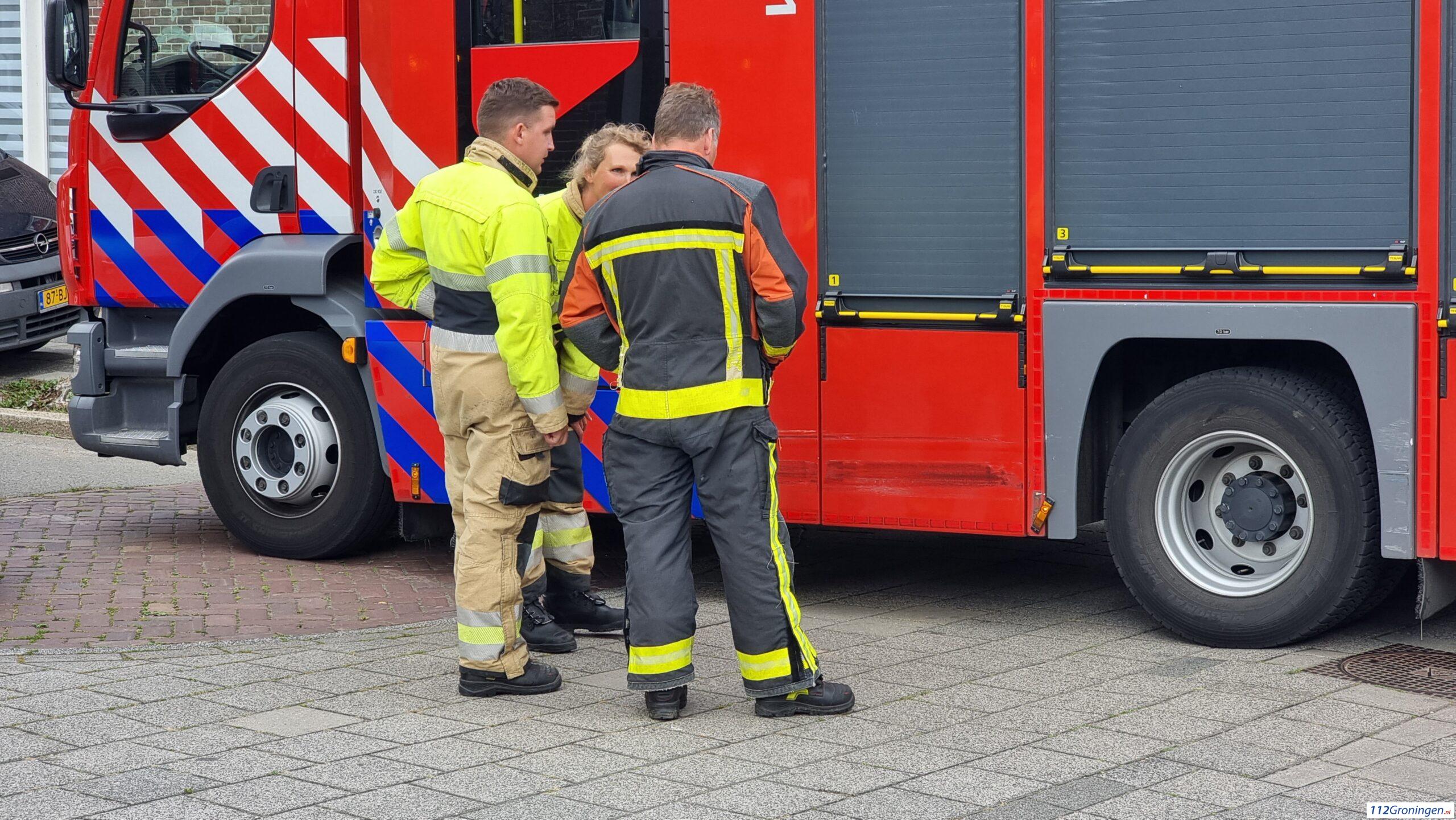 Gaslekkage Paterswoldseweg Groningen & schade tankautospuit brandweer