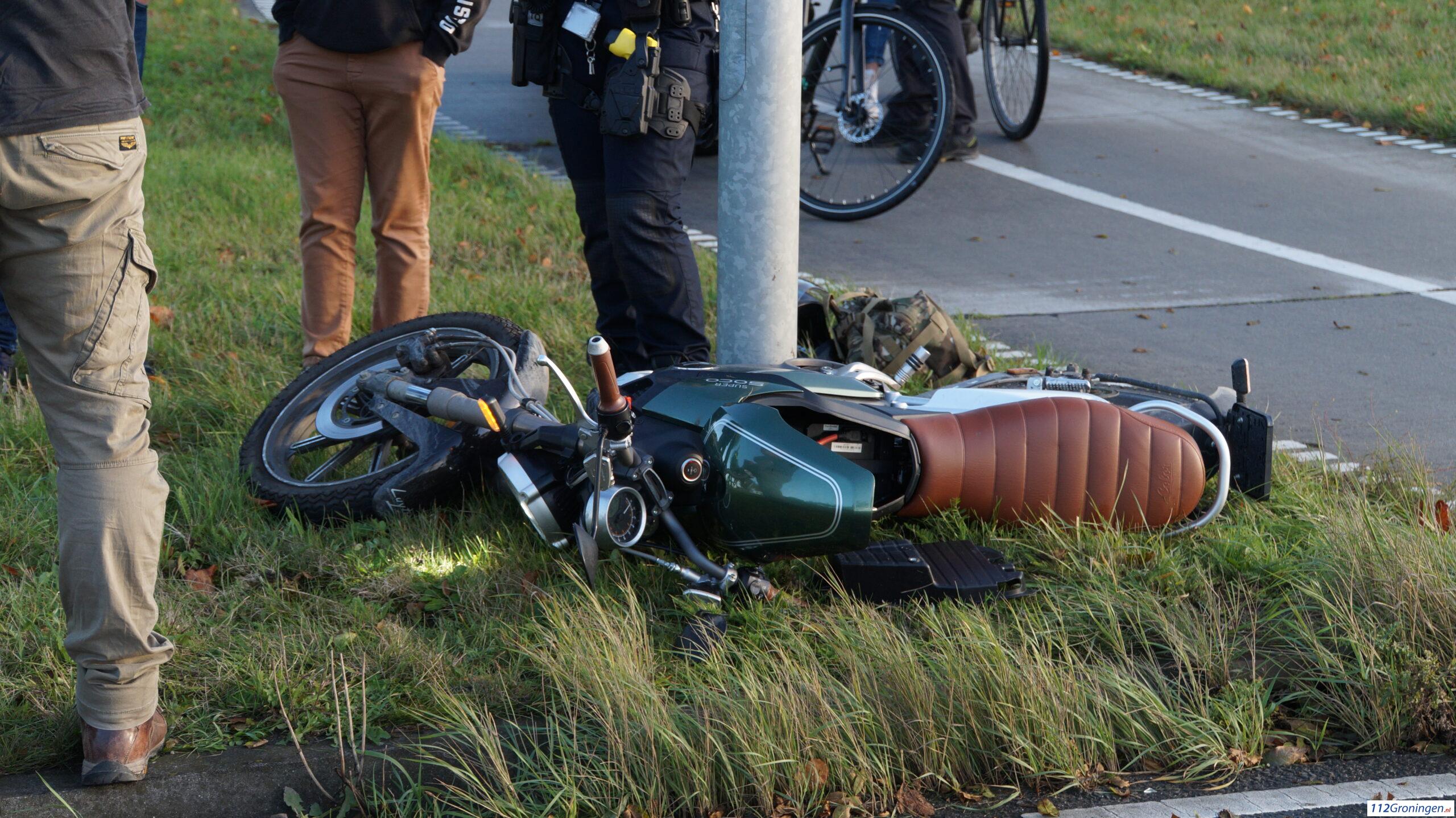 Ongeval letsel op de N994/ Groningerweg bij Noordwolde.