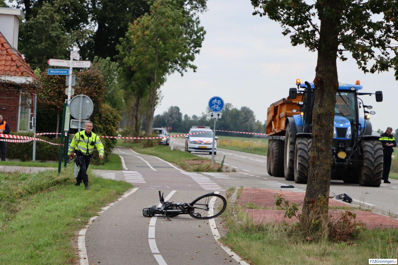 Man overleden na ongeval op Woldweg bij Sebaldeburen.