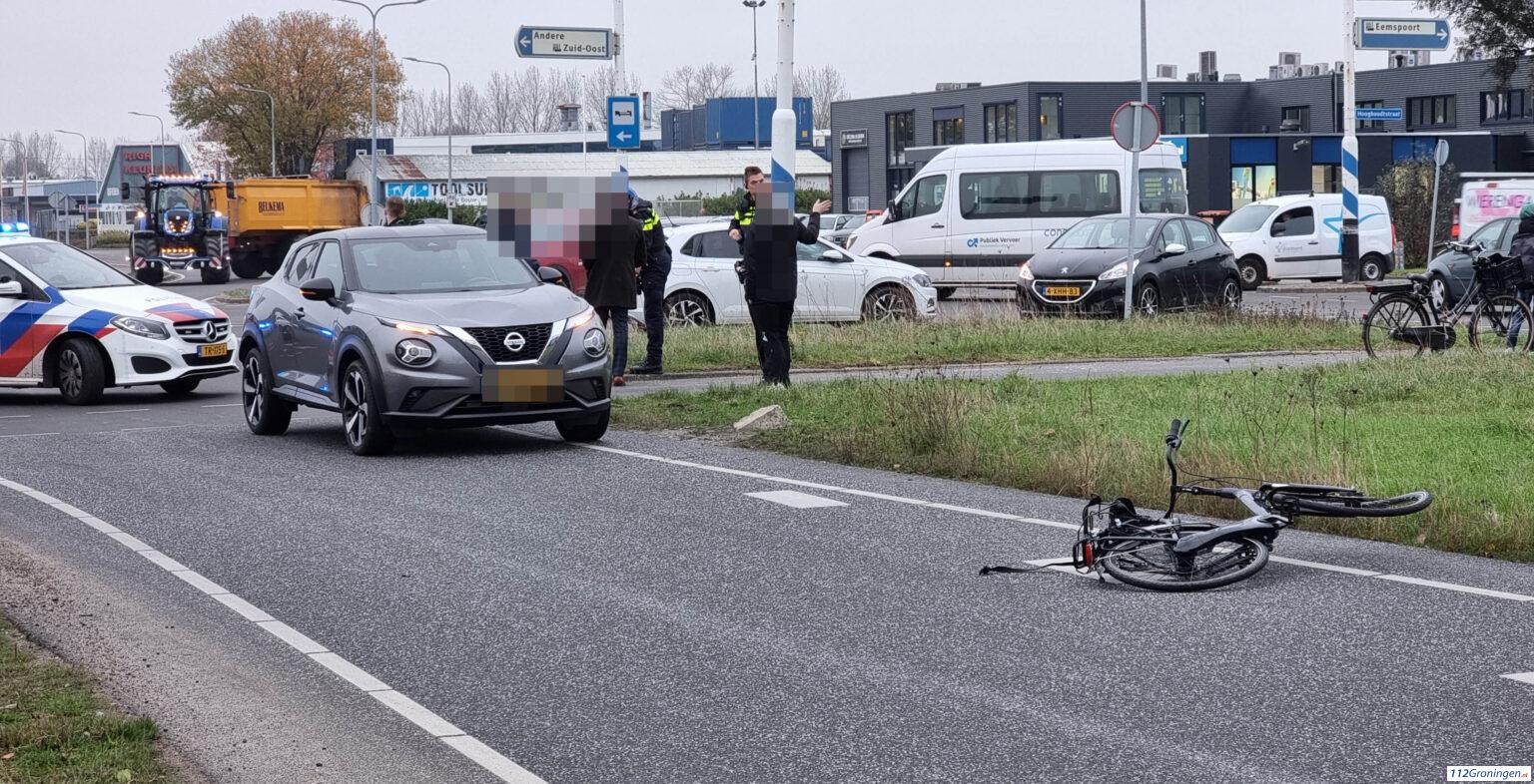 Scholiere gewond bij ongeval Winschoterweg.