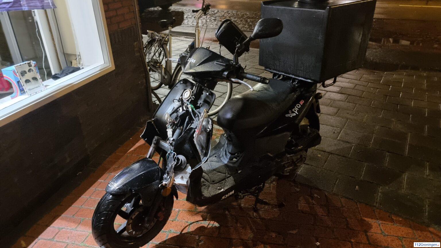 Scooterrijder aangereden op Paterswoldseweg, 1 lichtgewonde. Scooterrijder aangereden op Paterswoldseweg, 1 lichtgewonde.