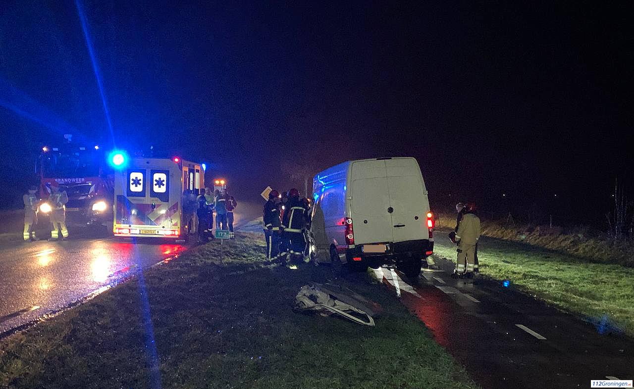 Nieuw Weerdinge: Ernstig ongeval met vrachtwagen op de N379.