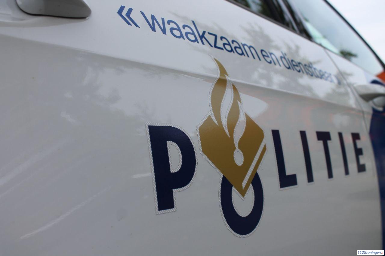 Veel schade bij verkeersongeval Paterswoldseweg in Groningen.