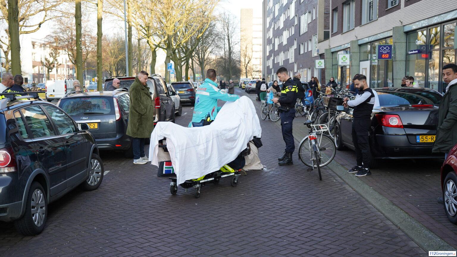 Ongeval letsel Siersteenlaan Groningen.
