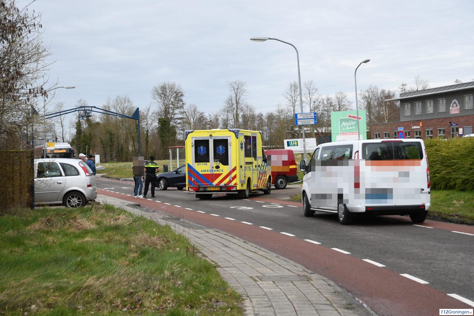 Ongeval Klinkerweg Finsterwolde, 1 lichtgewonde.