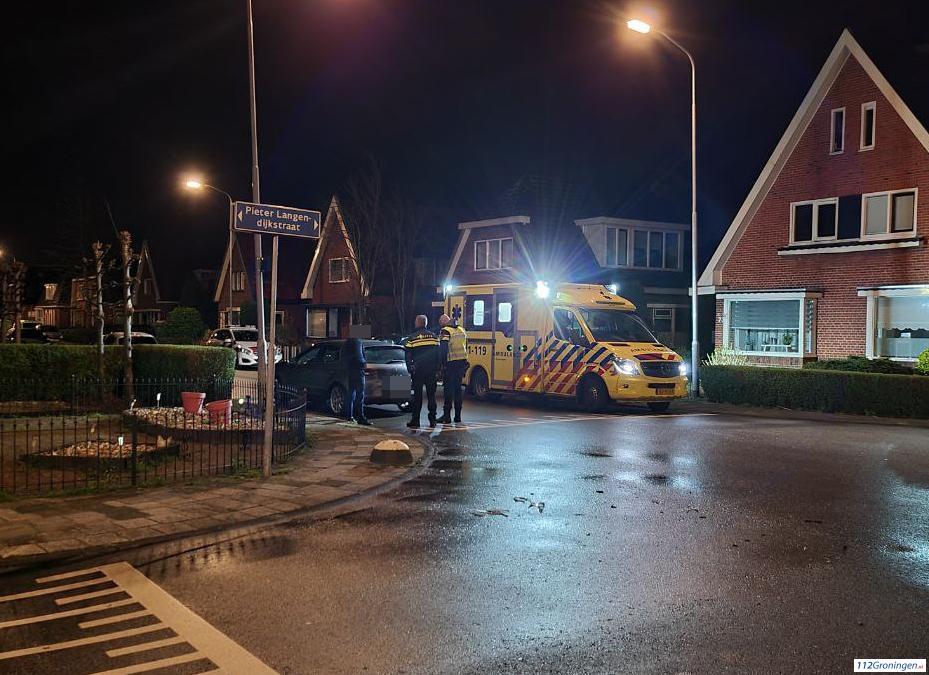 Ongeval Pieter Langendijkstraat Hoogezand.