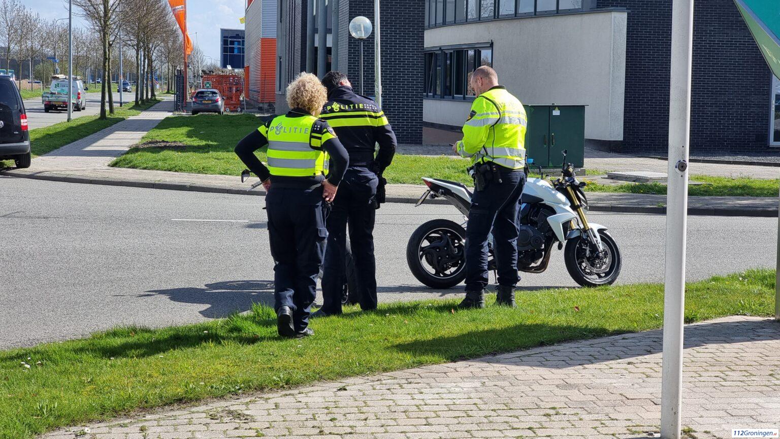 Twee motorrijders in botsing bij de Kielerbocht.