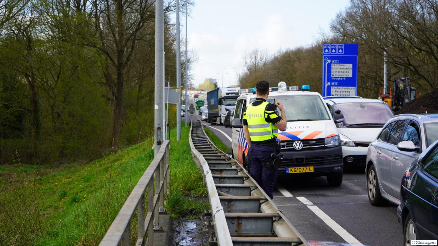 Ongeval op de N370, file tot gevolg. Ongeval op de N370, file tot gevolg.