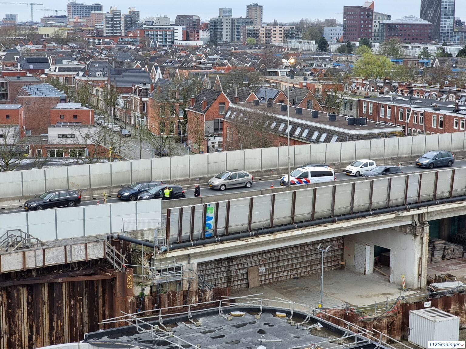 Ongeval op de N7 zorgt voor filevorming. Ongeval op de N7 zorgt voor filevorming.