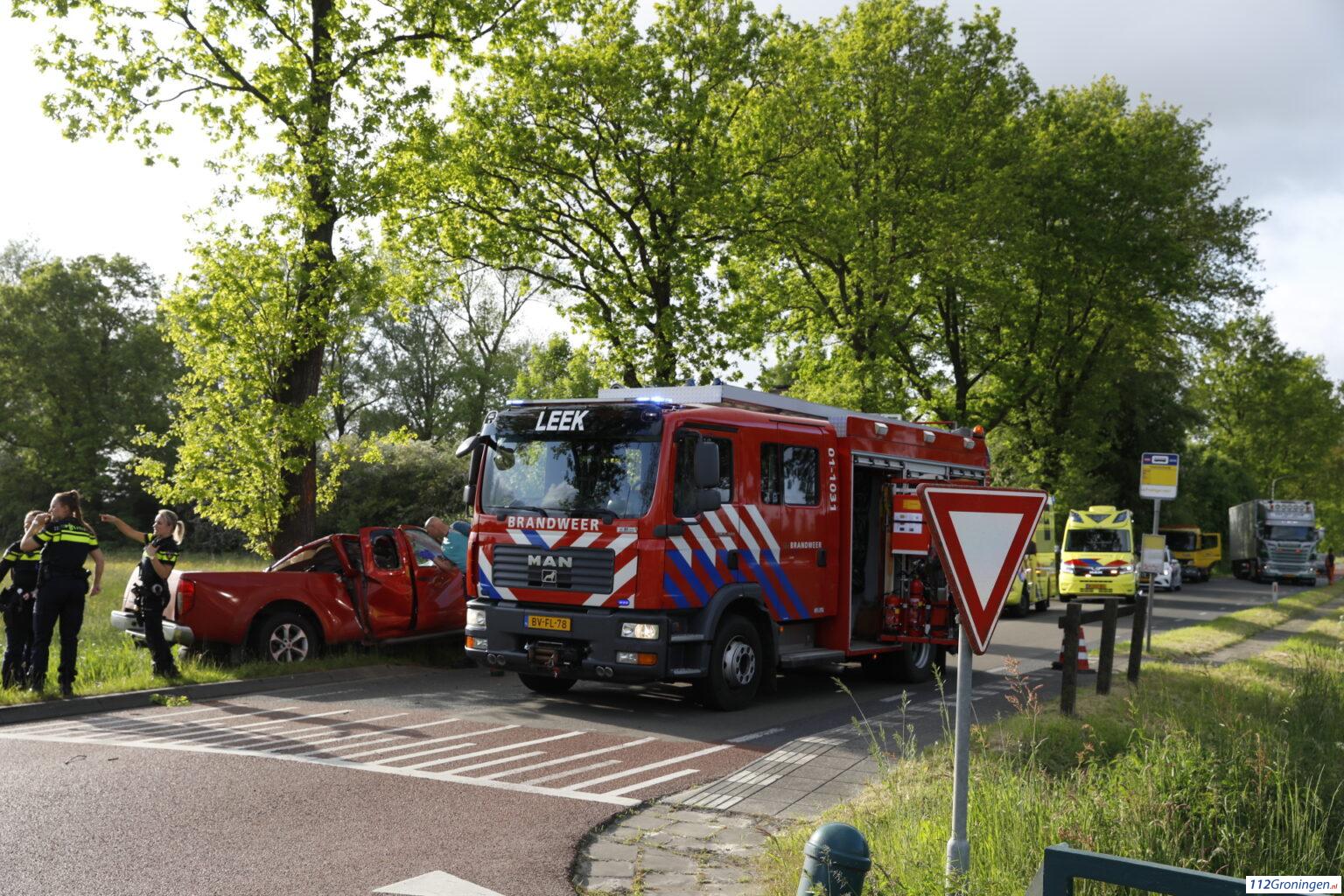 Man overleden na ernstig ongeval op de N979 bij Zevenhuizen.