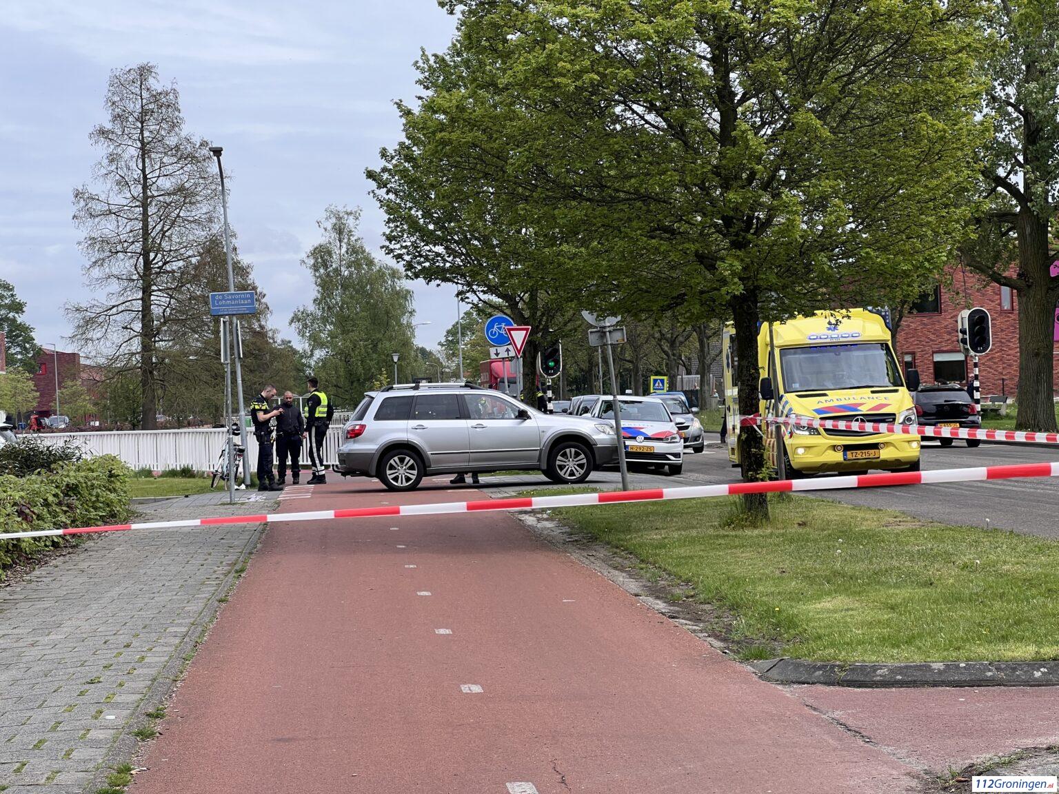 Fietser gewond geraakt bij ongeval op De Savornin Lohmanlaan in Hoogezand.