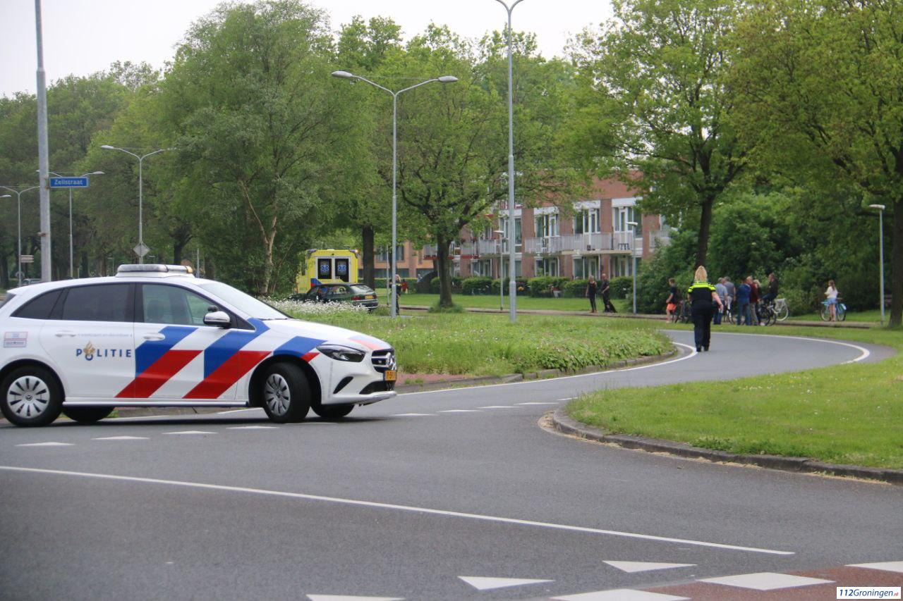 Forse schade na ongeval in Veendam.