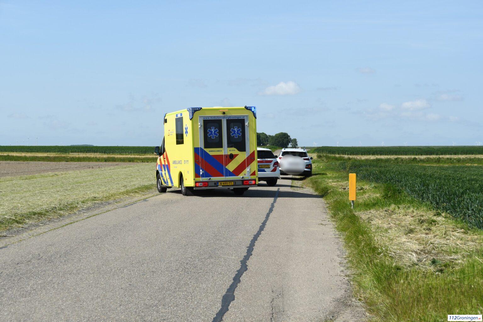 2 gewonden bij ongeval in Finsterwolde.
