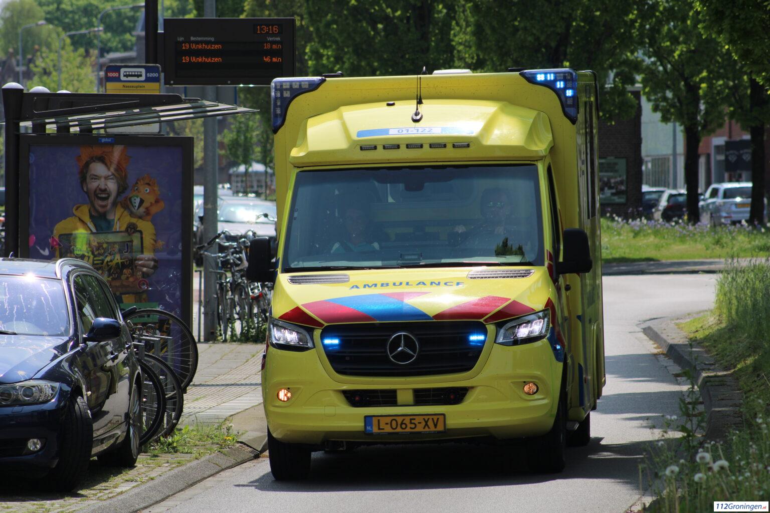 Automobilist gewond bij ongeluk tussen Leek en Roden. Automobilist gewond bij ongeluk tussen Leek en Roden.