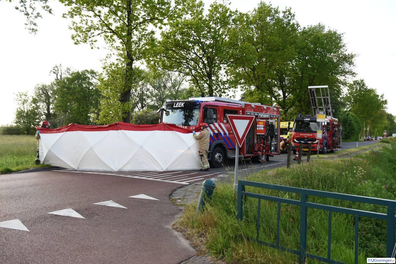 Ernstig ongeval op de N979 bij Zevenhuizen.