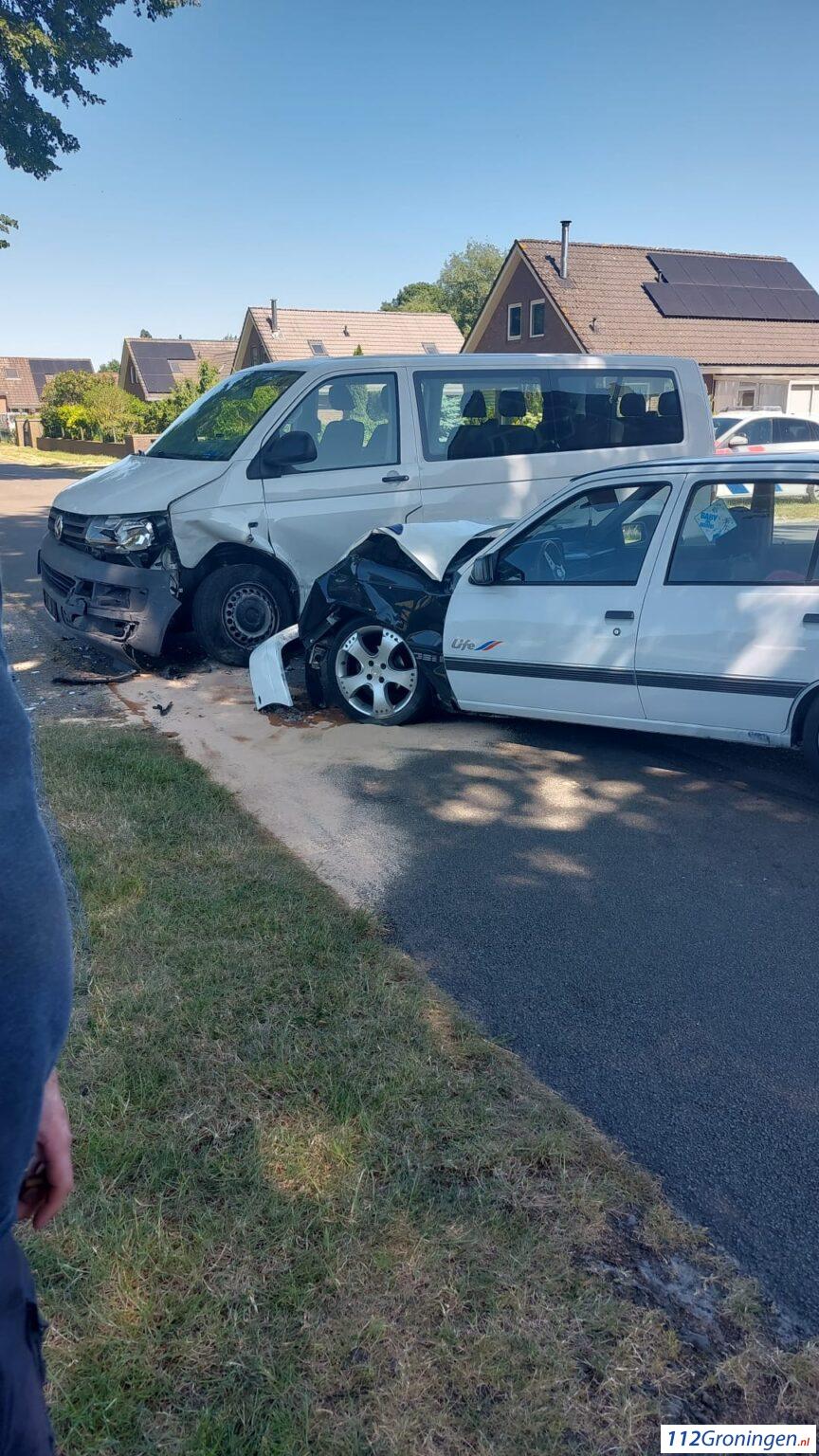 Ongeval bij Valthermond, 1 gewonde. Ongeval bij Valthermond, 1 gewonde.