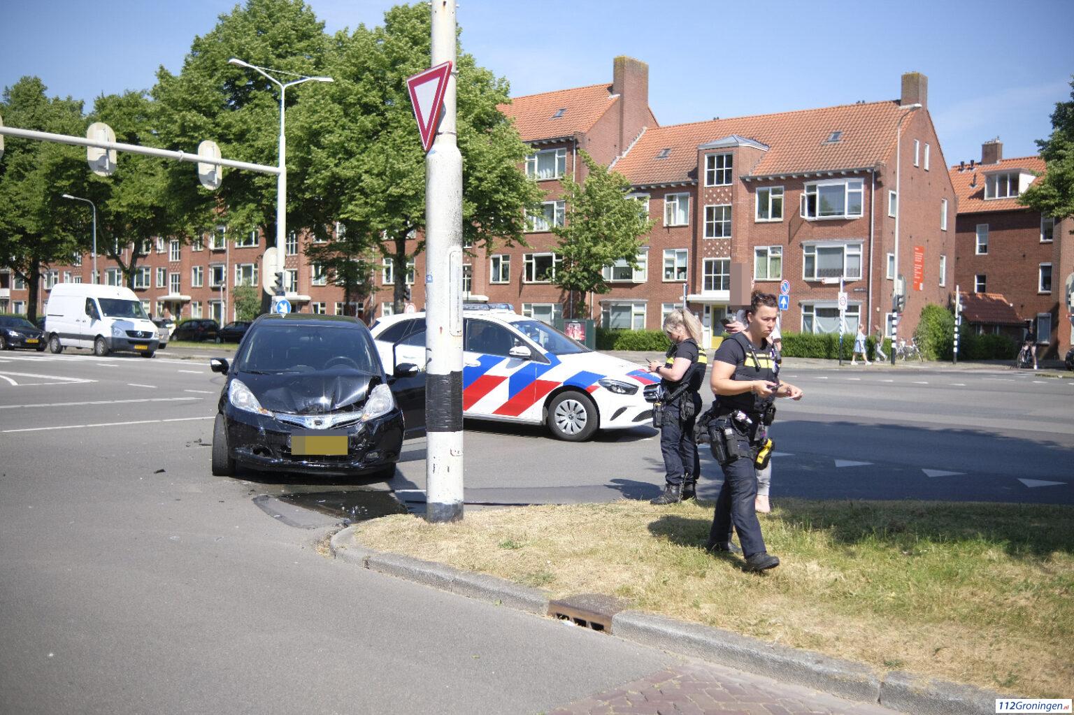 Ongeval Bedumerweg Groningen.