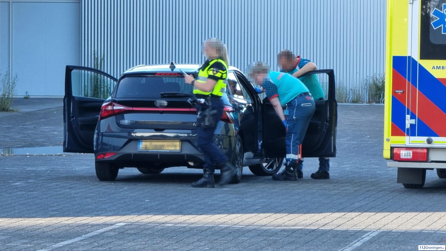 Twee gewonden bij ongeval op het Sontplein in Groningen. Twee gewonden bij ongeval op het Sontplein in Groningen.