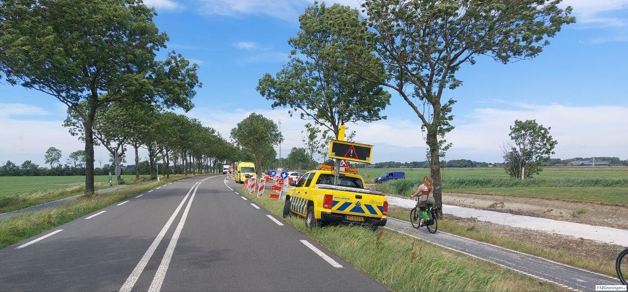 Winsum: Ongeval op de N361.