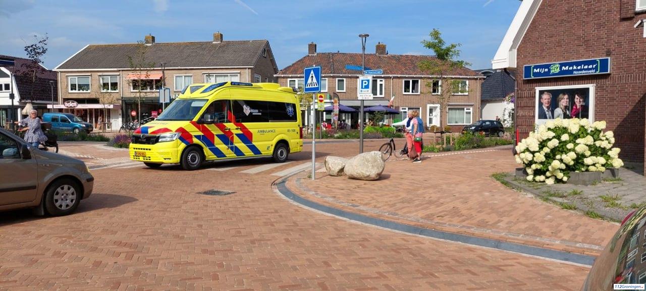 Ongeval aan de Heerestraat in Roden. Ongeval aan de Heerestraat in Roden.