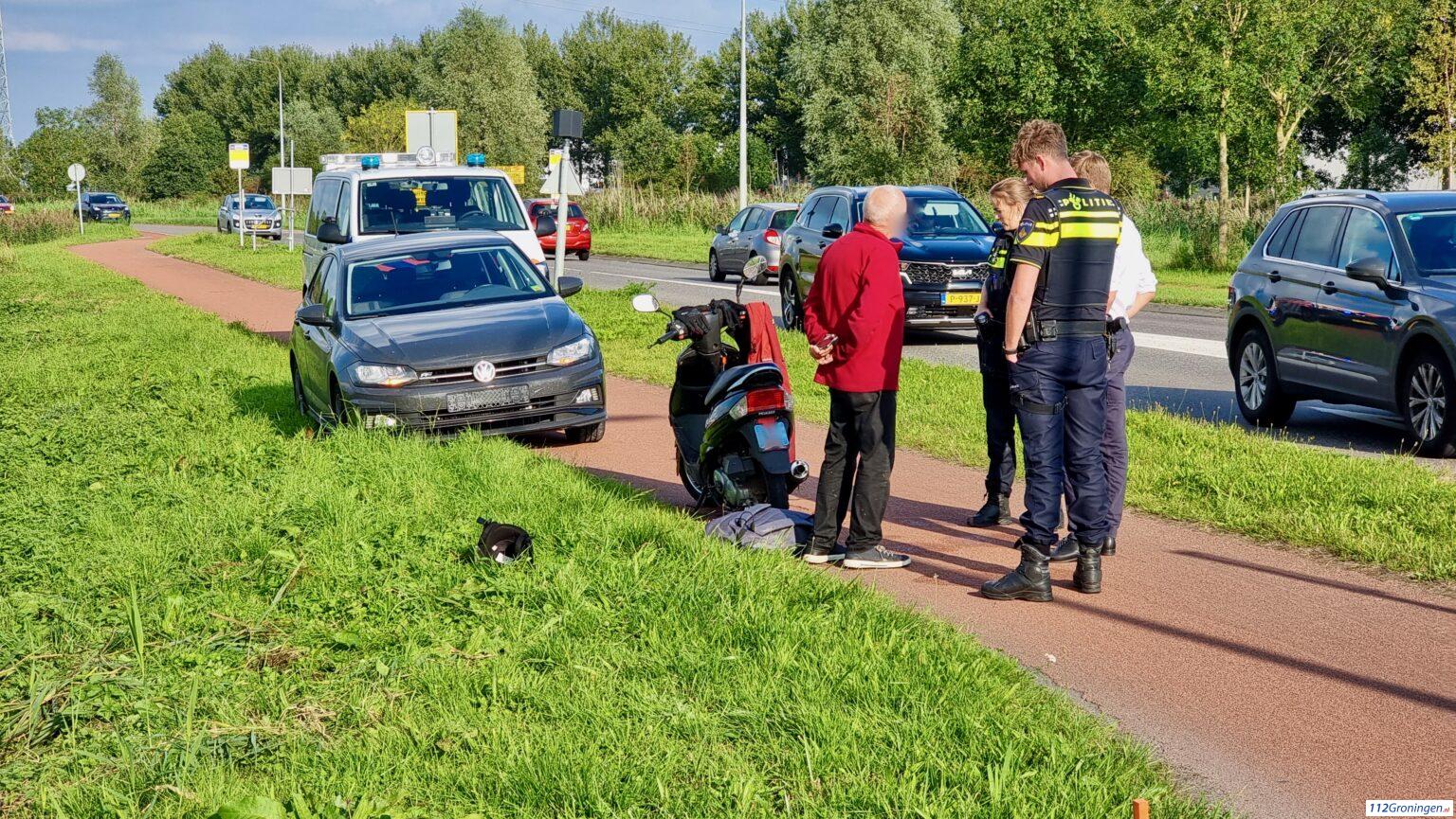 Verkeershinder door ongevallen op Hoendiep in Groningen.