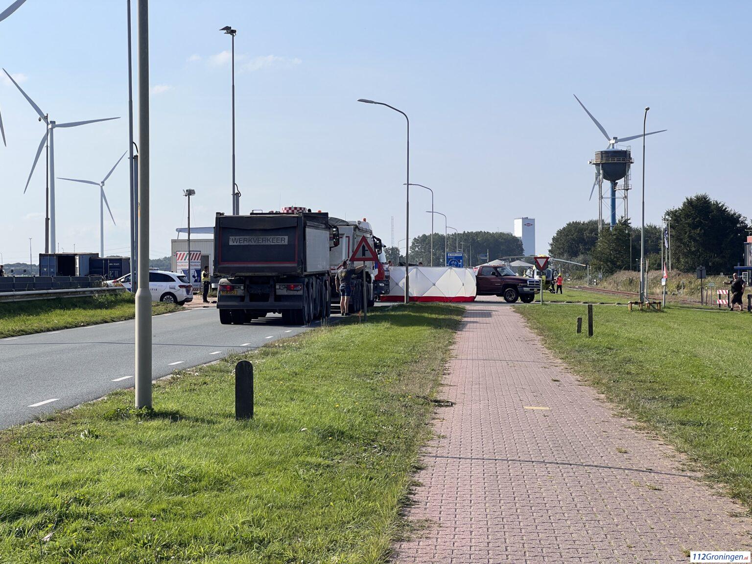 Motorrijder overleden na ongeval in Farmsum.
