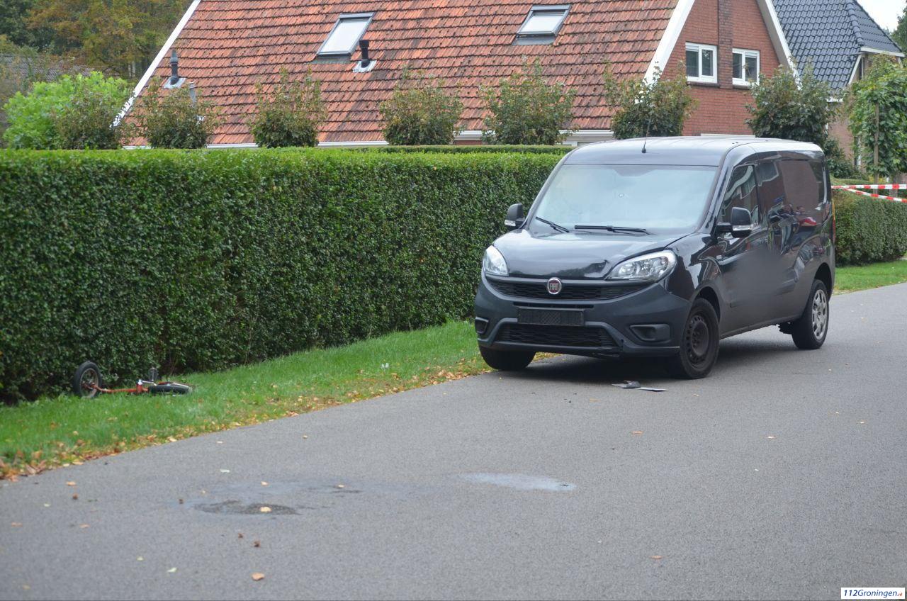 Ernstig ongeval Breetuinenweg in Sellingen, kind raakt ernstig gewond. Ernstig ongeval Breetuinenweg in Sellingen, kind raakt ernstig gewond.