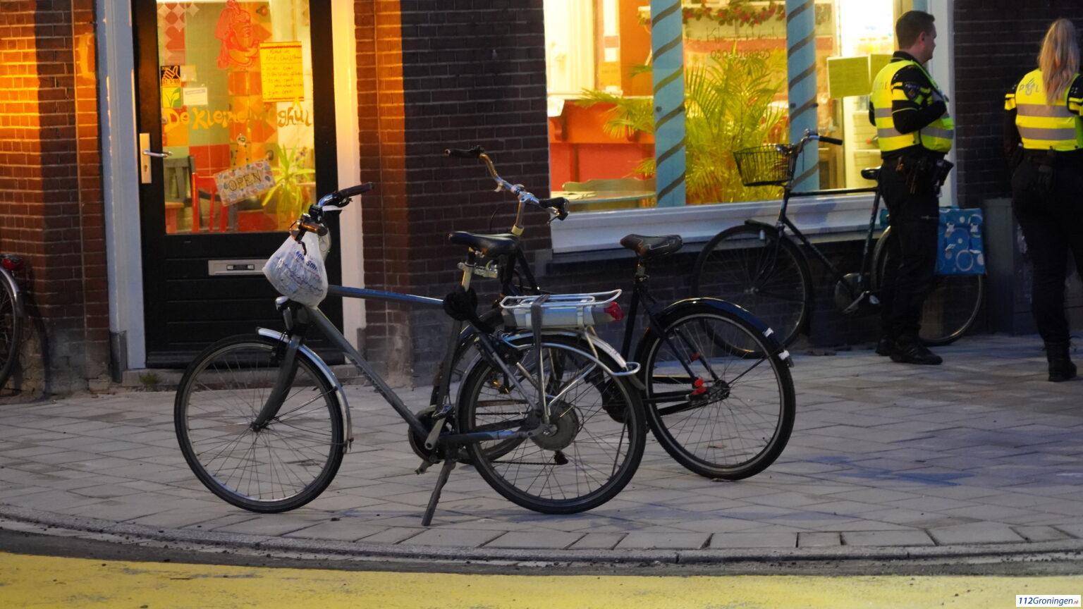 Ongeval tussen twee fietsers op de Nieuwe Boteringestraat.