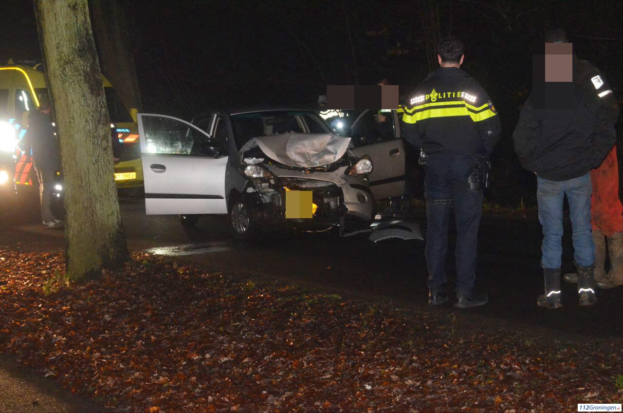 Ongeval Sellingerstraat Ter Apel, 1 gewonde. Ongeval Sellingerstraat Ter Apel, 1 gewonde.