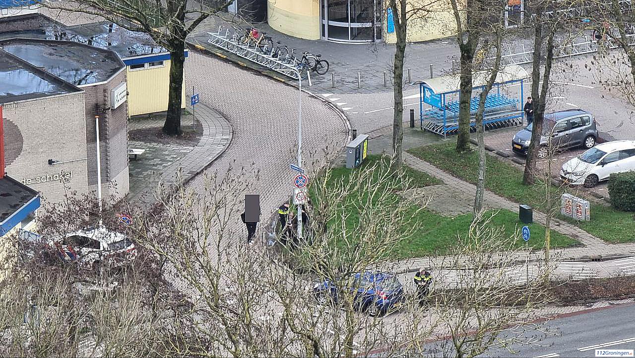 Ongeval Rijksweg Groningen, 1 lichtgewonde. Ongeval Rijksweg Groningen, 1 lichtgewonde.