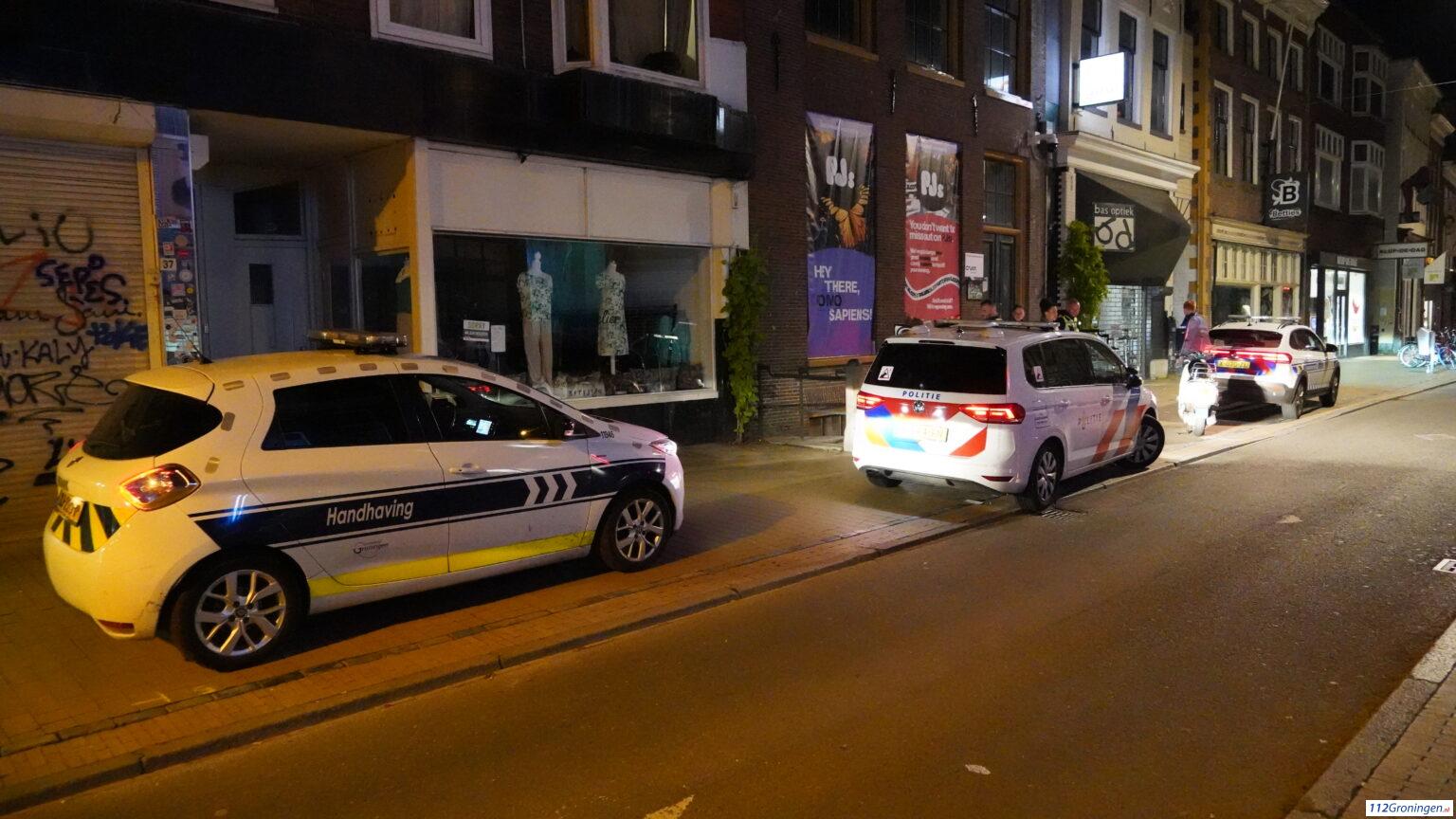 Ongeval in de Oosterstraat Groningen. Ongeval in de Oosterstraat Groningen.