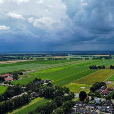 onweer regen