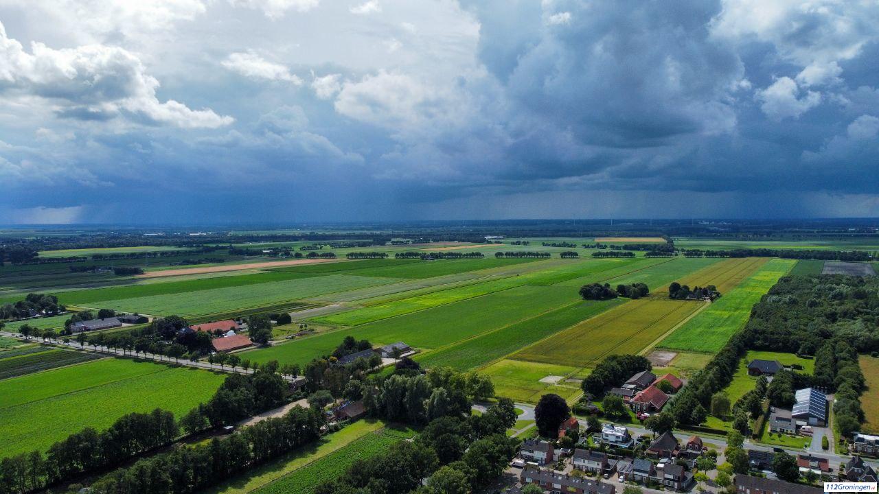 onweer regen