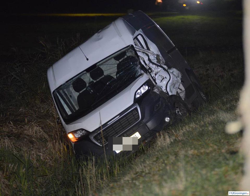 Ongeval op N979 nabij Zevenhuizen, 1 gewonde. Ongeval op N979 nabij Zevenhuizen, 1 gewonde.