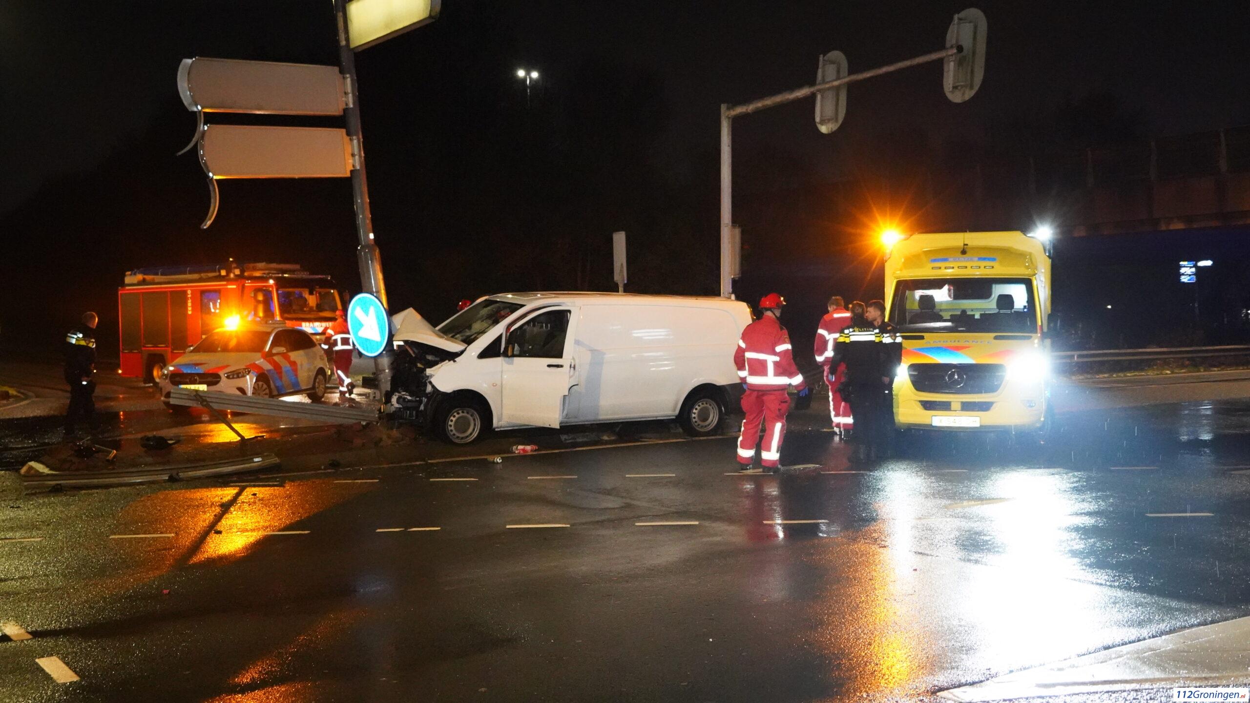 Ongeval op de N360, 1 gewonde. Ongeval op de N360, 1 gewonde.