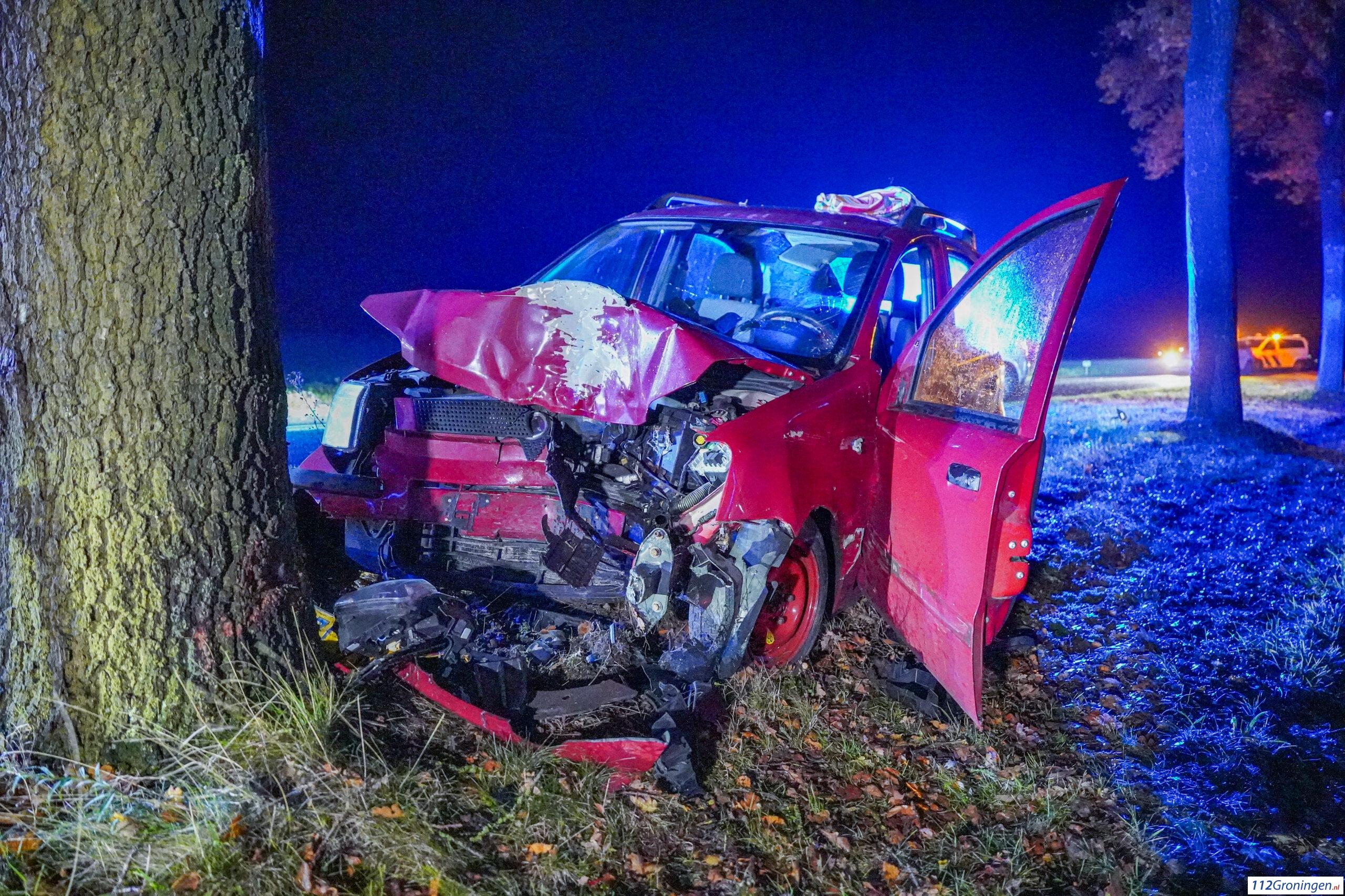 Ernstig ongeval op de N386 bij Peize