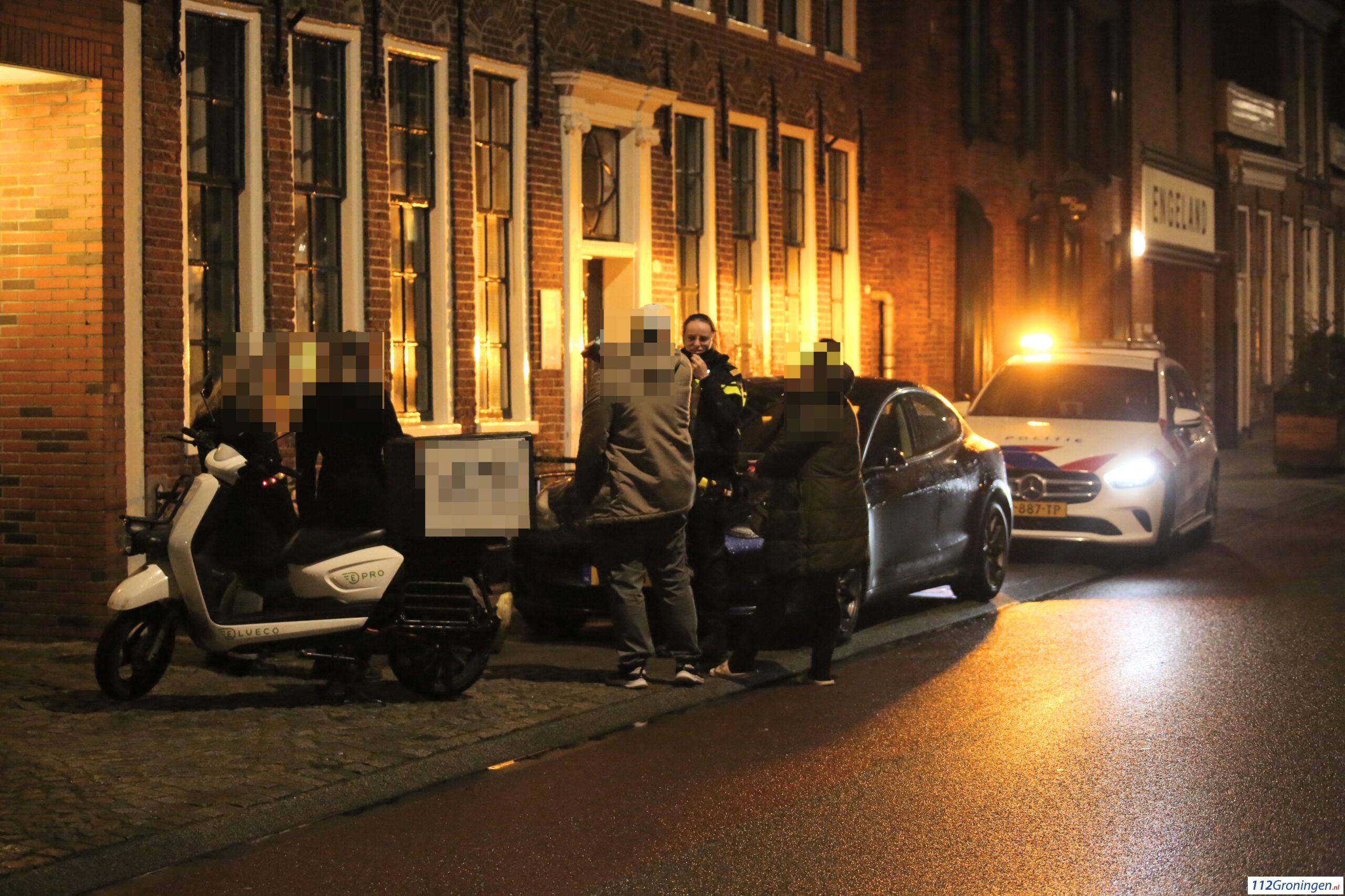 Ongeval op de Noorderhaven in Groningen. Ongeval op de Noorderhaven in Groningen.