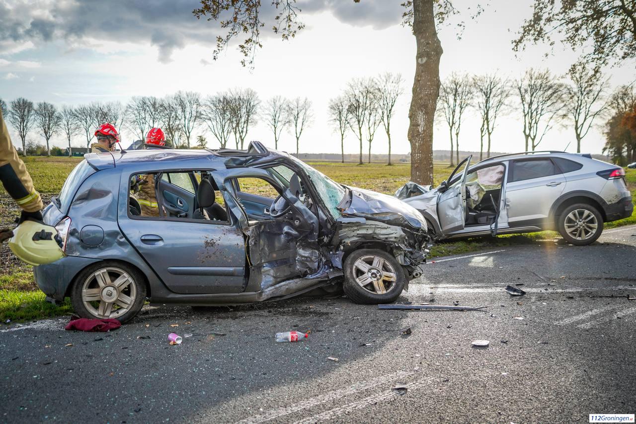 Twee gewonden bij ongeval in Exloërveen. Twee gewonden bij ongeval in Exloërveen.