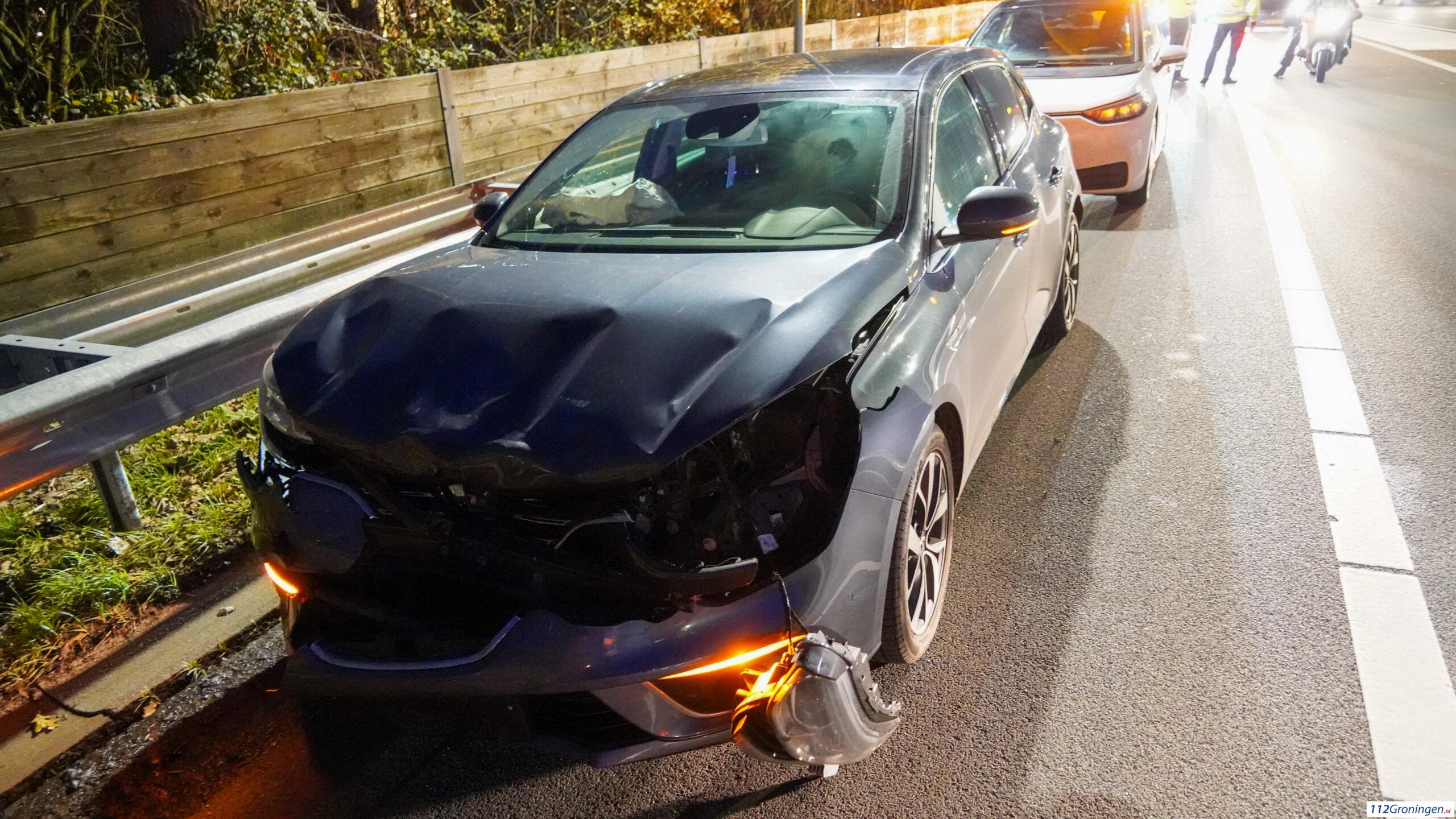 Ongeval op A7 bij Hoogkerk leidt tot files. Ongeval op A7 bij Hoogkerk leidt tot files.