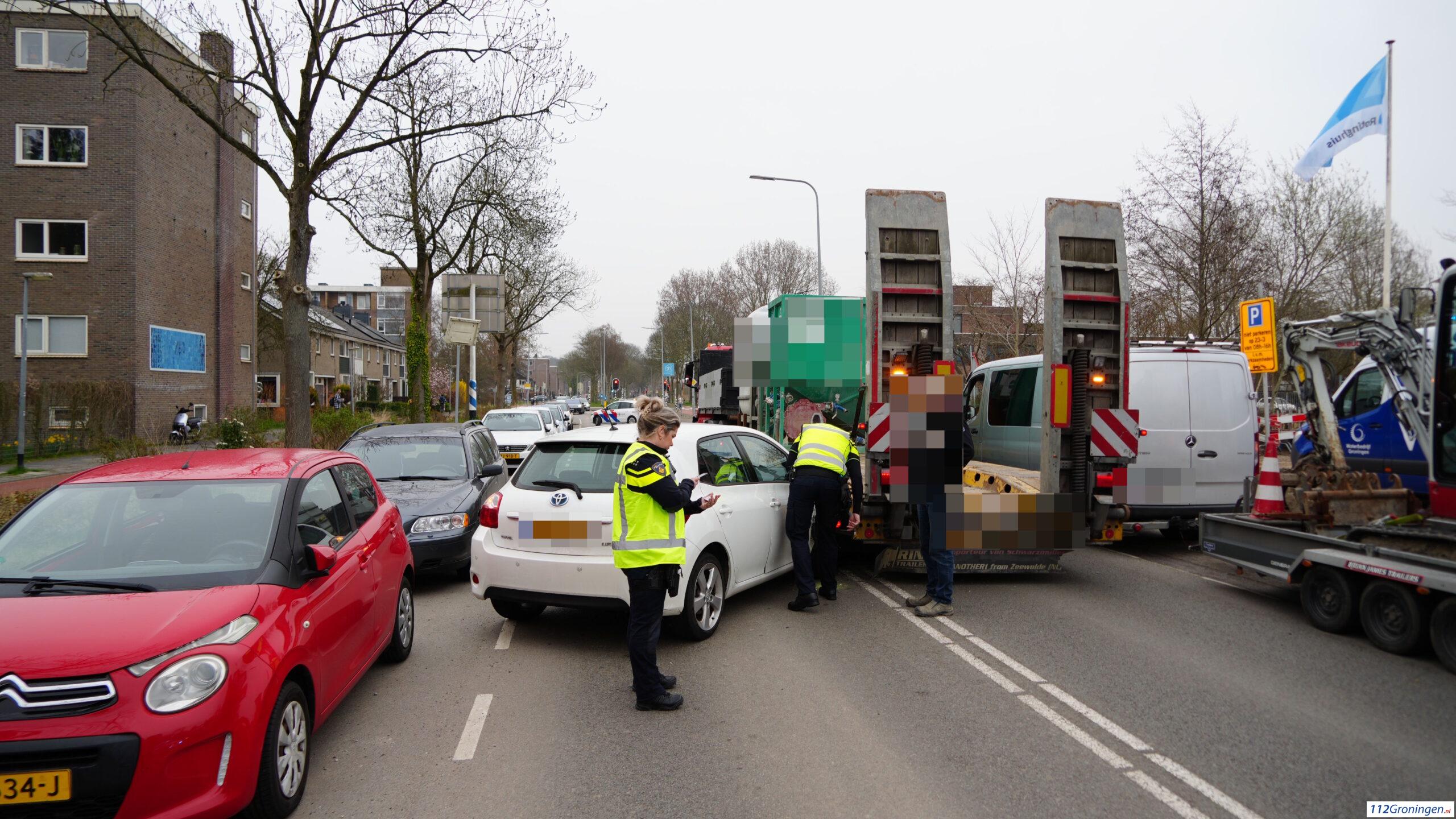 Ongeval op de Ketwich Verschuurlaan Groningen. Ongeval op de Ketwich Verschuurlaan Groningen.